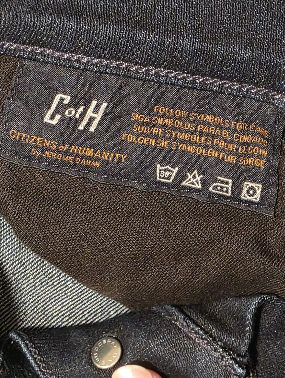 NWOT Citizens of Humanity Rocket High Rise Skinny Jeans Aura 25 - Picture 7 of 9